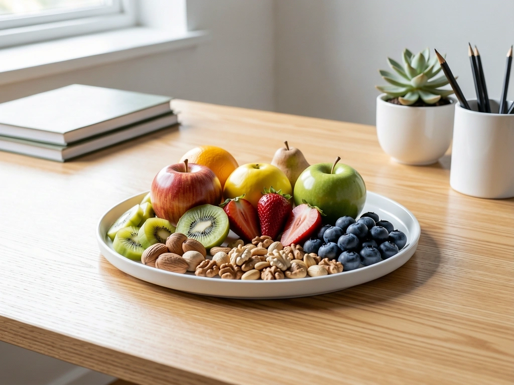 Arbeitsplatz für Ernährungsplanung